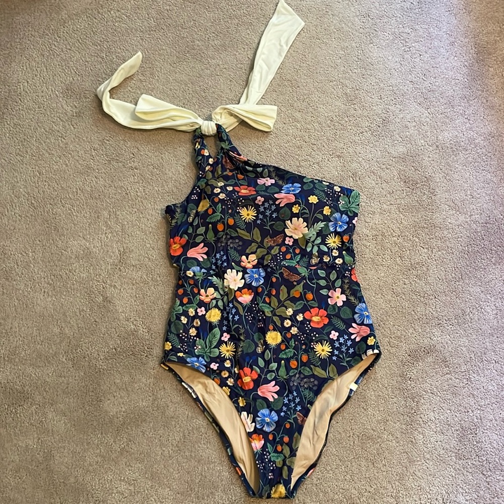 SUMMERSALT +Rifle Paper co bathing suit